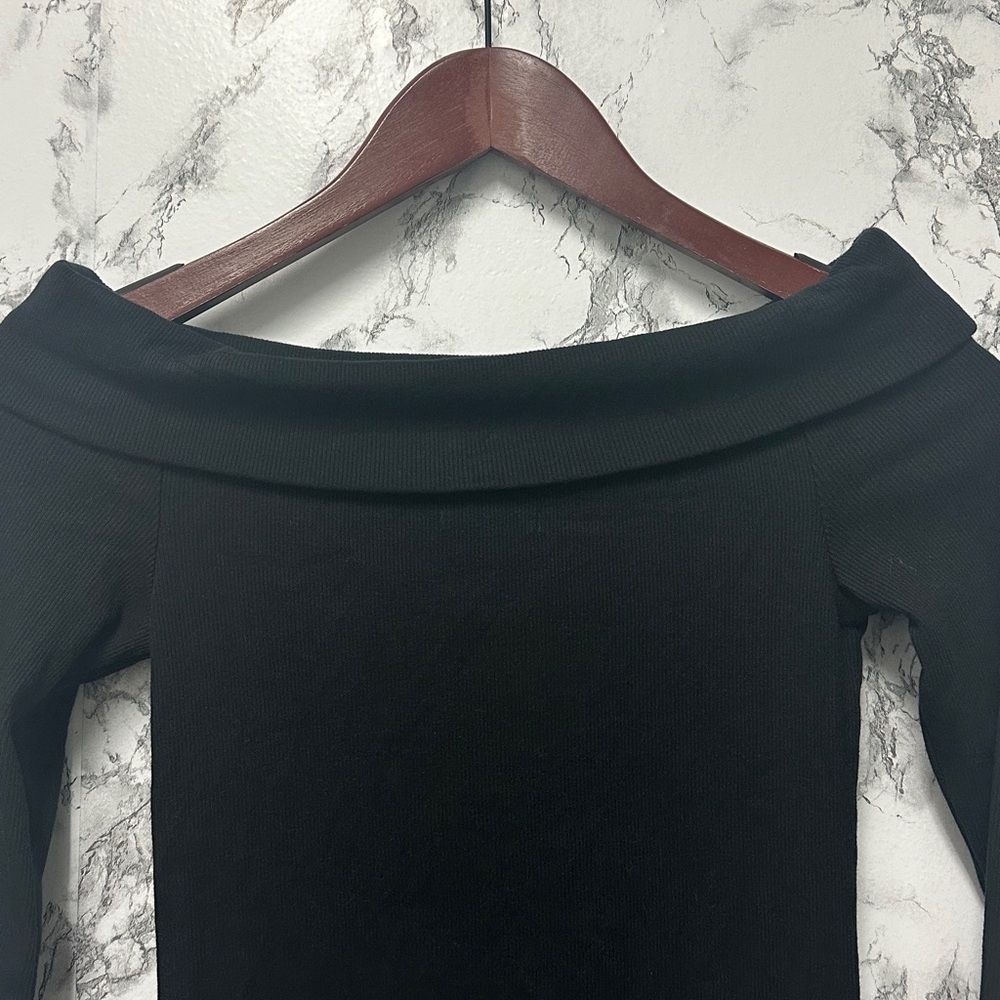 Wild Fable Women’s Black Long Sleeve Mini Bodycon Dress Size XS - Picture 9 of 12